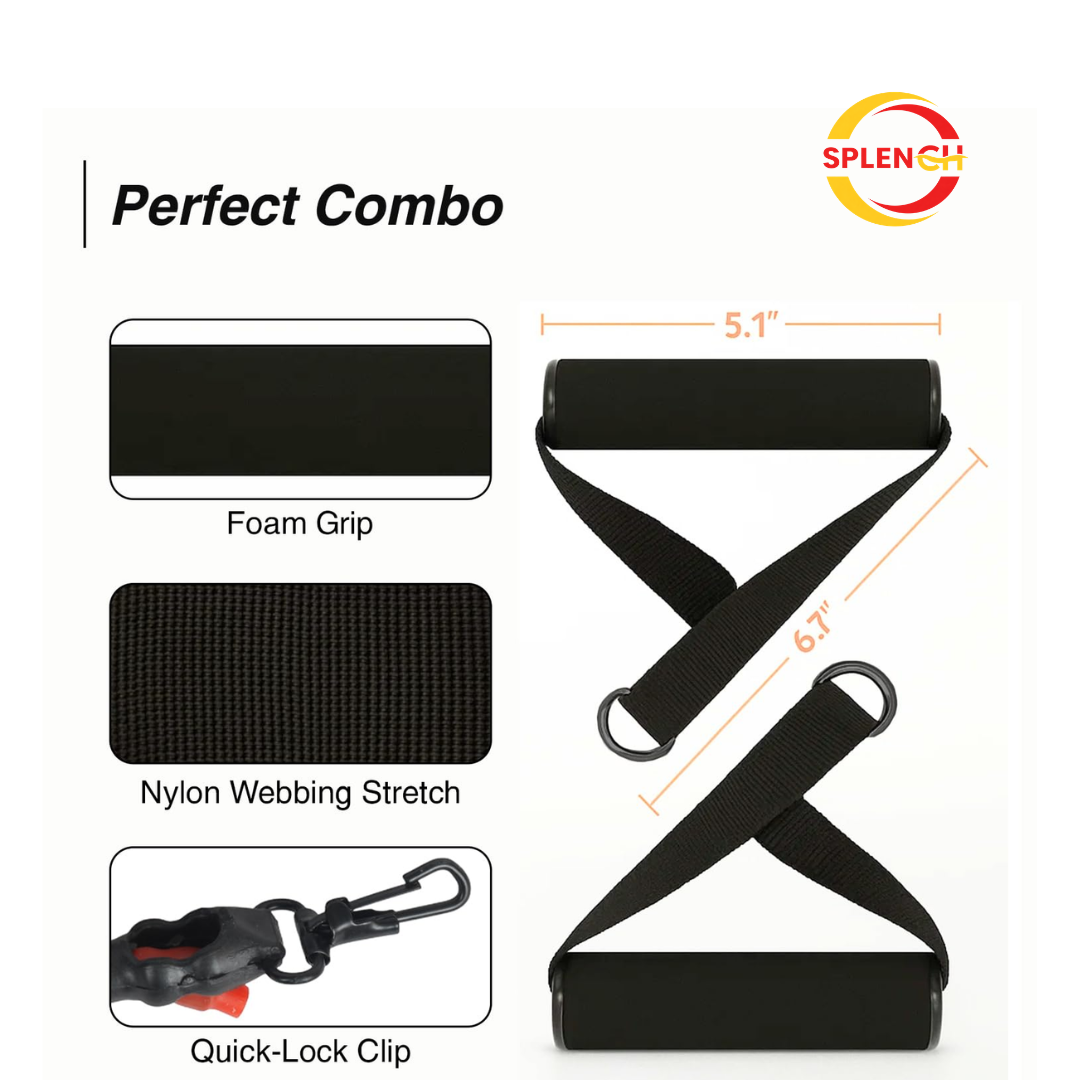 Resistance Tube - Set of 11 and push up belt
