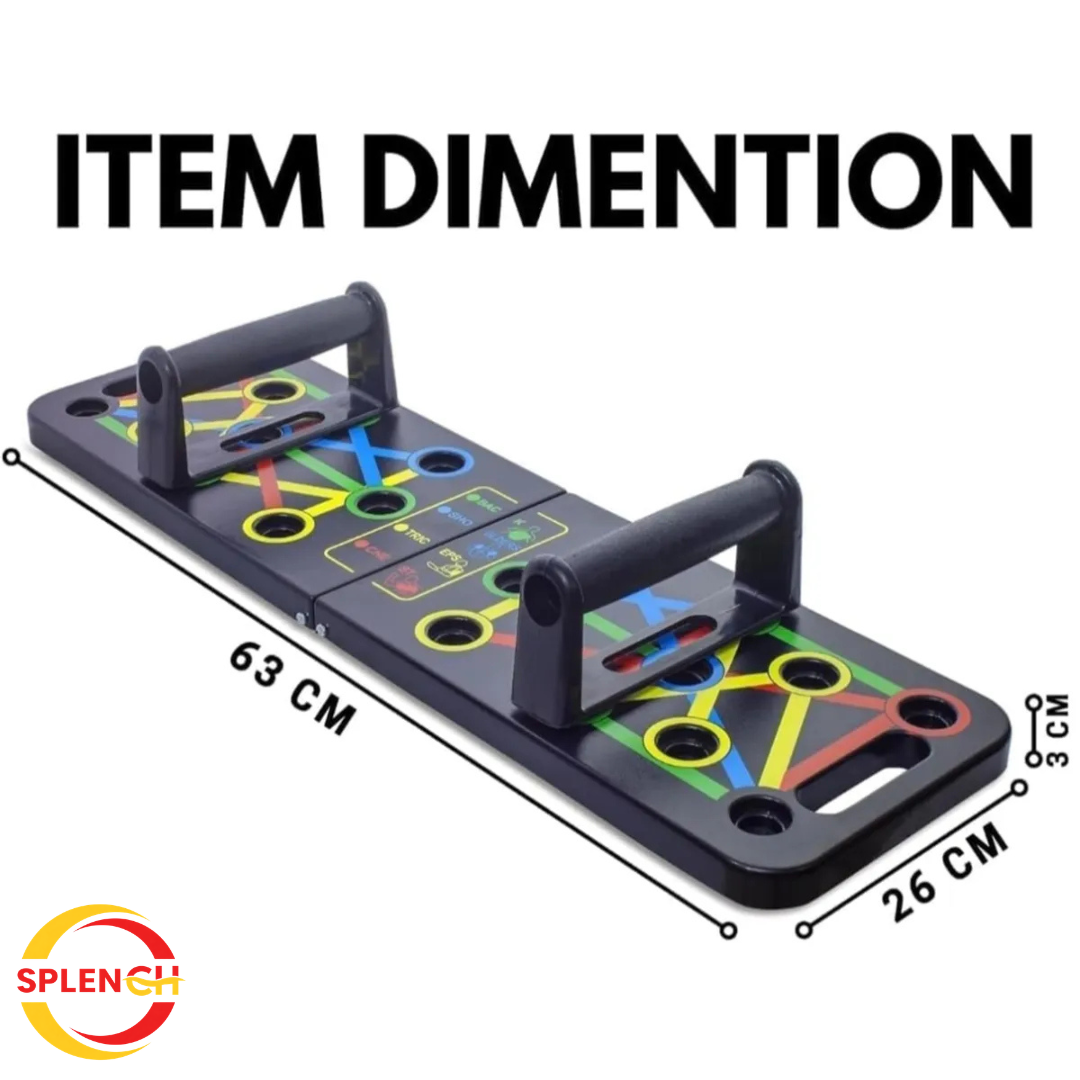 Multipurpose (16 in 1) function Push Up Board