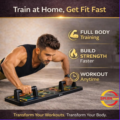 Multipurpose (16 in 1) function Push Up Board