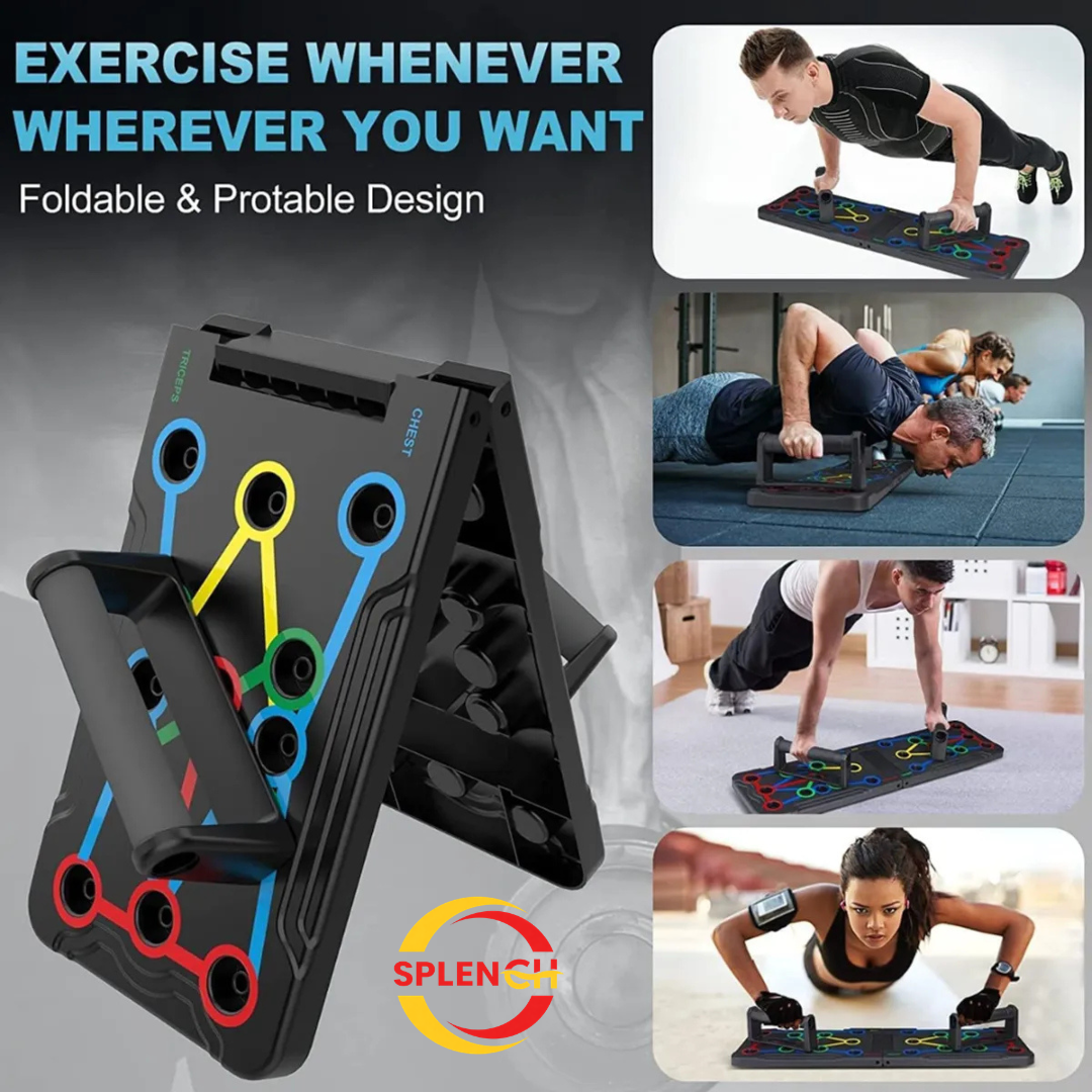 Multipurpose (16 in 1) function Push Up Board