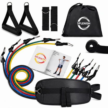 Resistance Tube - Set of 11 and push up belt